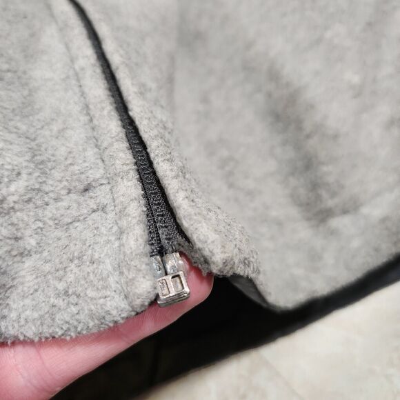 VTG Y2K Southpole Mens 2XL Reversible Spellout Fleece Bomber Jacket Streetwear - Picture 15 of 15